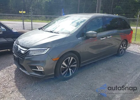 2018 Honda Odyssey Elite from USA, damaged, VIN 5FNRL6H97JB063524